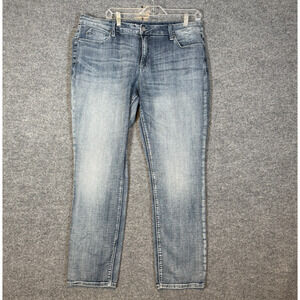 Laurie Felt Jeans Womens 16 Blue‎ Denim Classic Boyfriend Jeans Plus Size